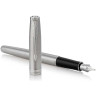 Набор PARKER SONNET GIFT 20 STAINLESS STEEL CT с перьевой ручкой и чехлом 2121708